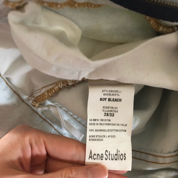 Acne Studios Boy Bleach Jeans - Picture 3 of 5